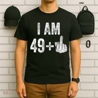 I Am Personalize Birthday Age Plus 1 Middle Finger Funny Edit With AI Custom Year T-Shirt thumb 6