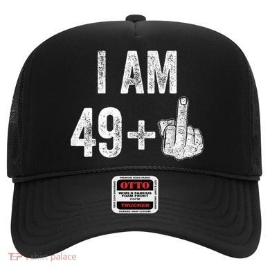 I Am Personalize Birthday Age Plus 1 Middle Finger Funny Edit With AI Custom Year Hat