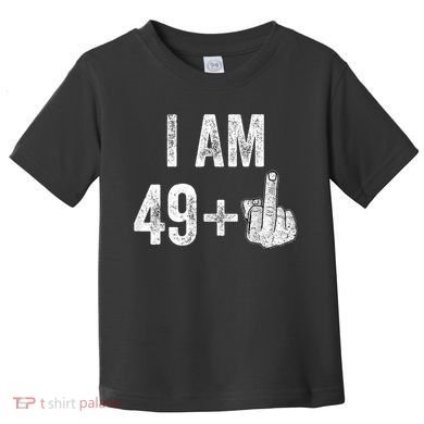 I Am Personalize Birthday Age Plus 1 Middle Finger Funny Edit With AI Custom Year Toddler T-Shirt