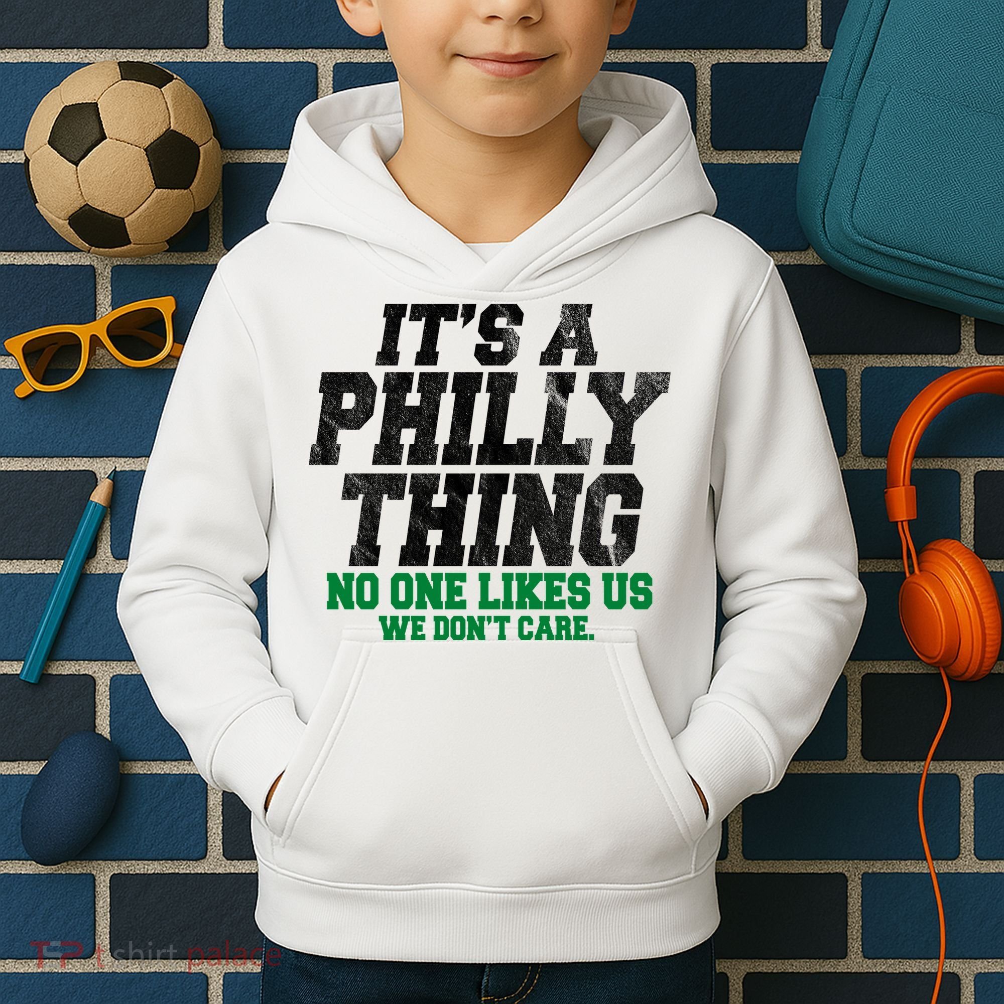 It's A Philly Thing No One Likes Us We Don't Care Funny Kids Hoodie