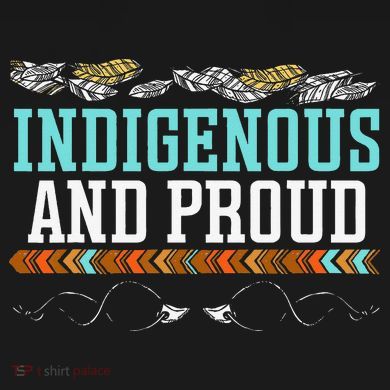 Indigenous And Proud Native American Native Pride Youth Performance Sprint T-Shirt