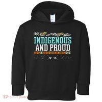 Indigenous And Proud Native American Native Pride Toddler Hoodie thumb 0