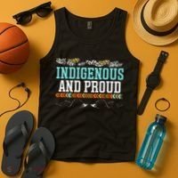 Indigenous And Proud Native American Native Pride Tank Top thumb 4