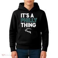 It's A Philly Thing Philadelphia Football Kids Hoodie thumb 4