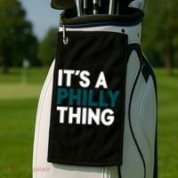 It's A Philly Thing Philadelphia Slogan Golf Towel thumb 2