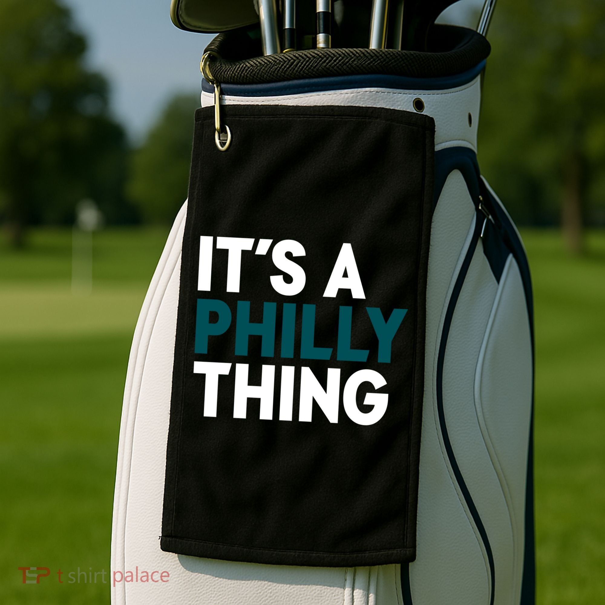 It's A Philly Thing Philadelphia Slogan Golf Towel
