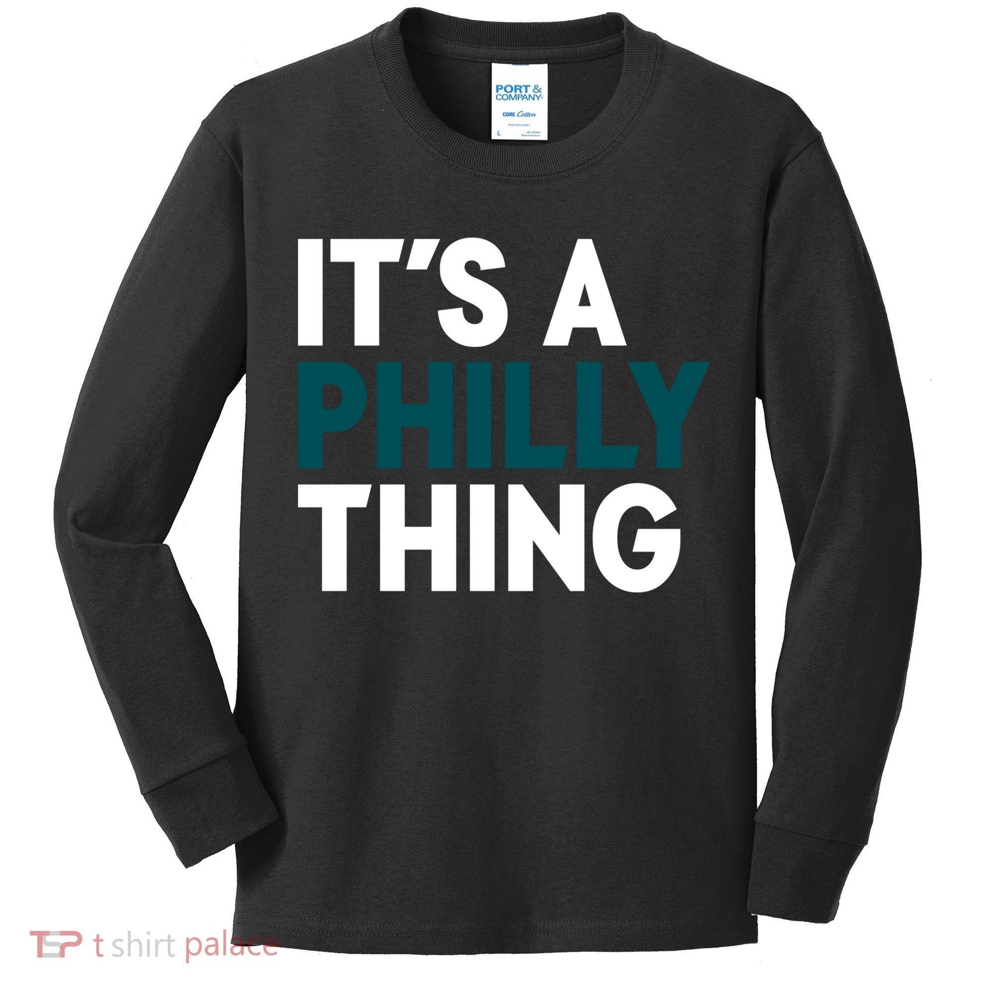 It's A Philly Thing Philadelphia Slogan Kids Long Sleeve Shirt