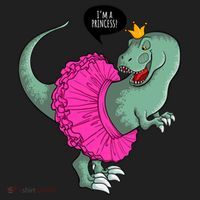 I'm A Princess, Trex In Tutu Women's Sweatshirt thumb 2