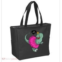 I'm A Princess, Trex In Tutu Tote Bag thumb 2