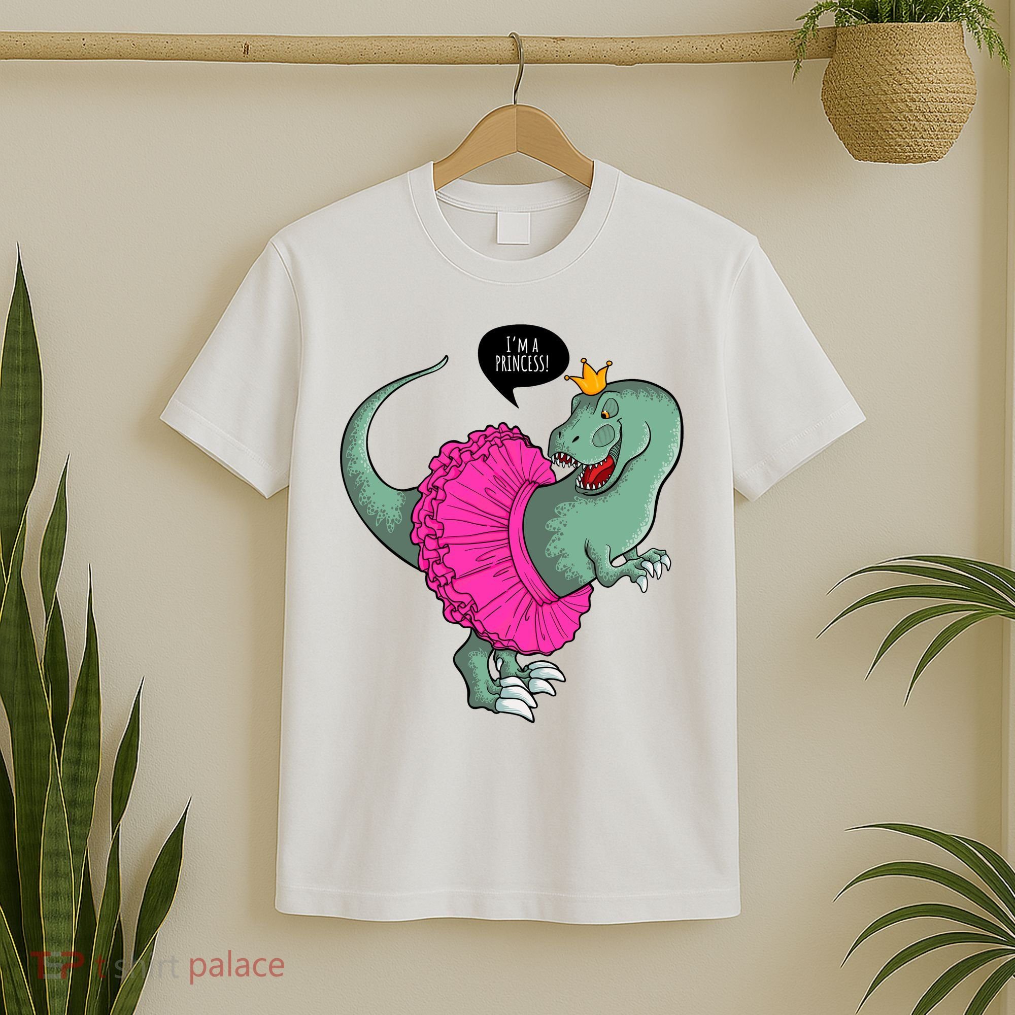 I'm A Princess, Trex In Tutu T-Shirt