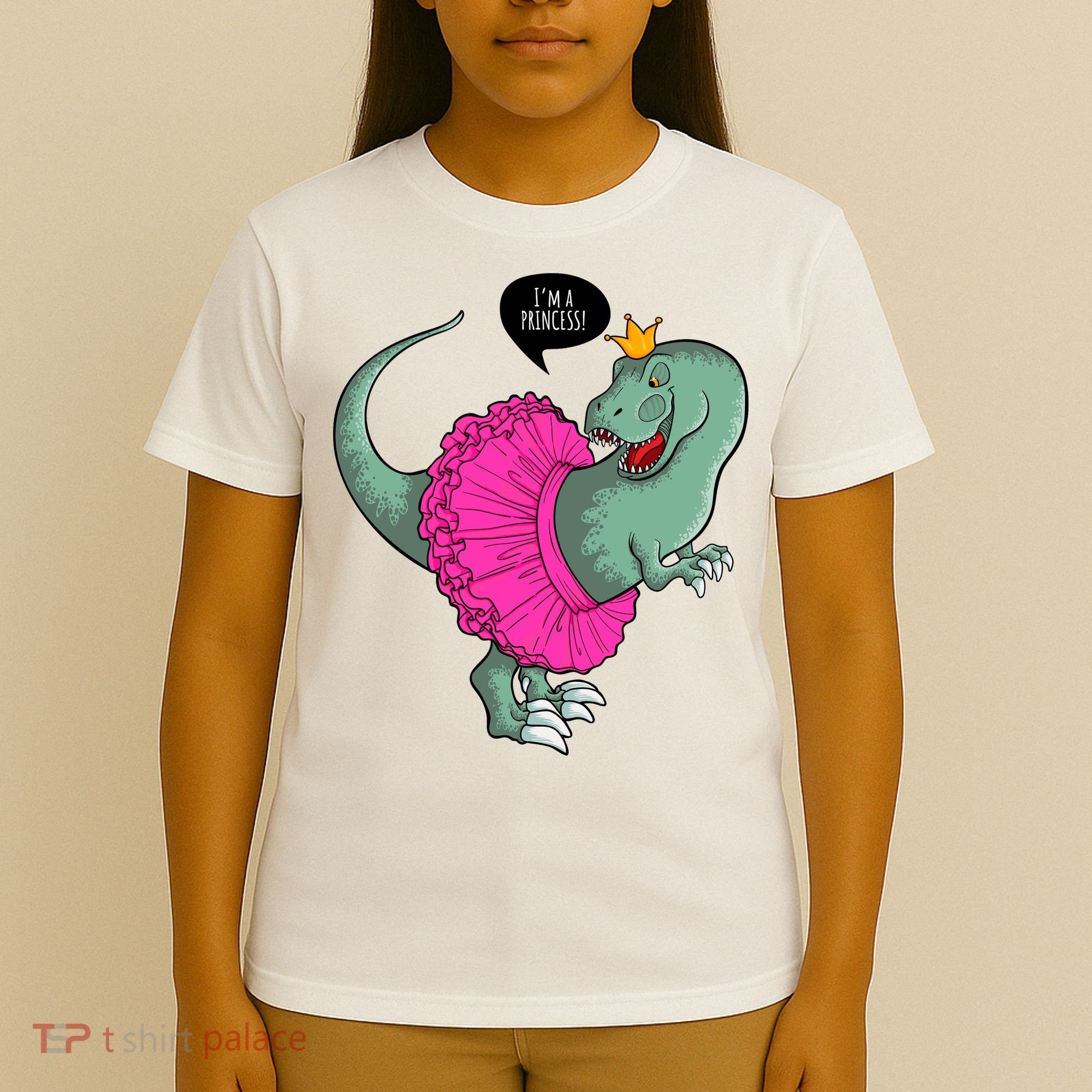 I'm A Princess, Trex In Tutu T-Shirt