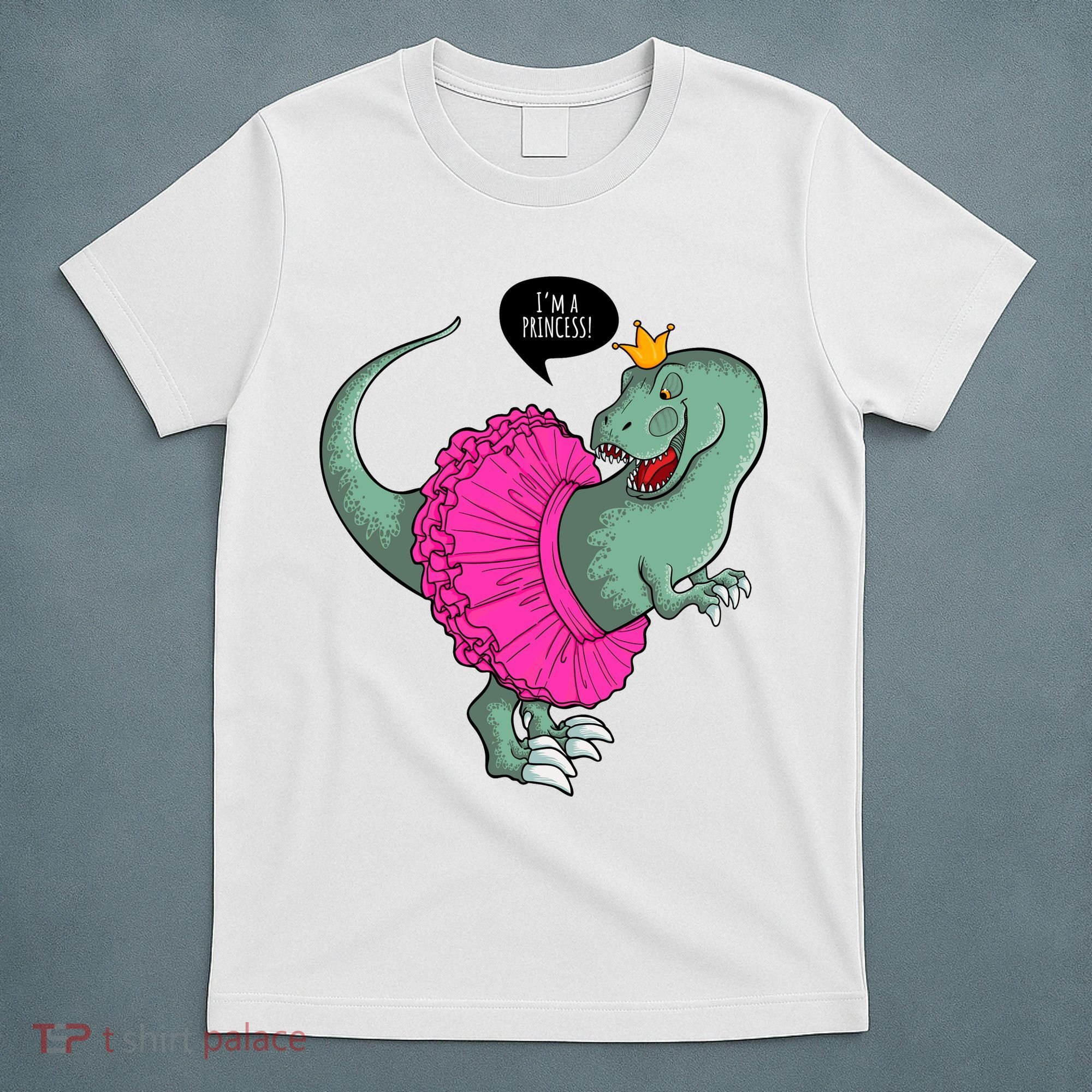 I'm A Princess, Trex In Tutu T-Shirt