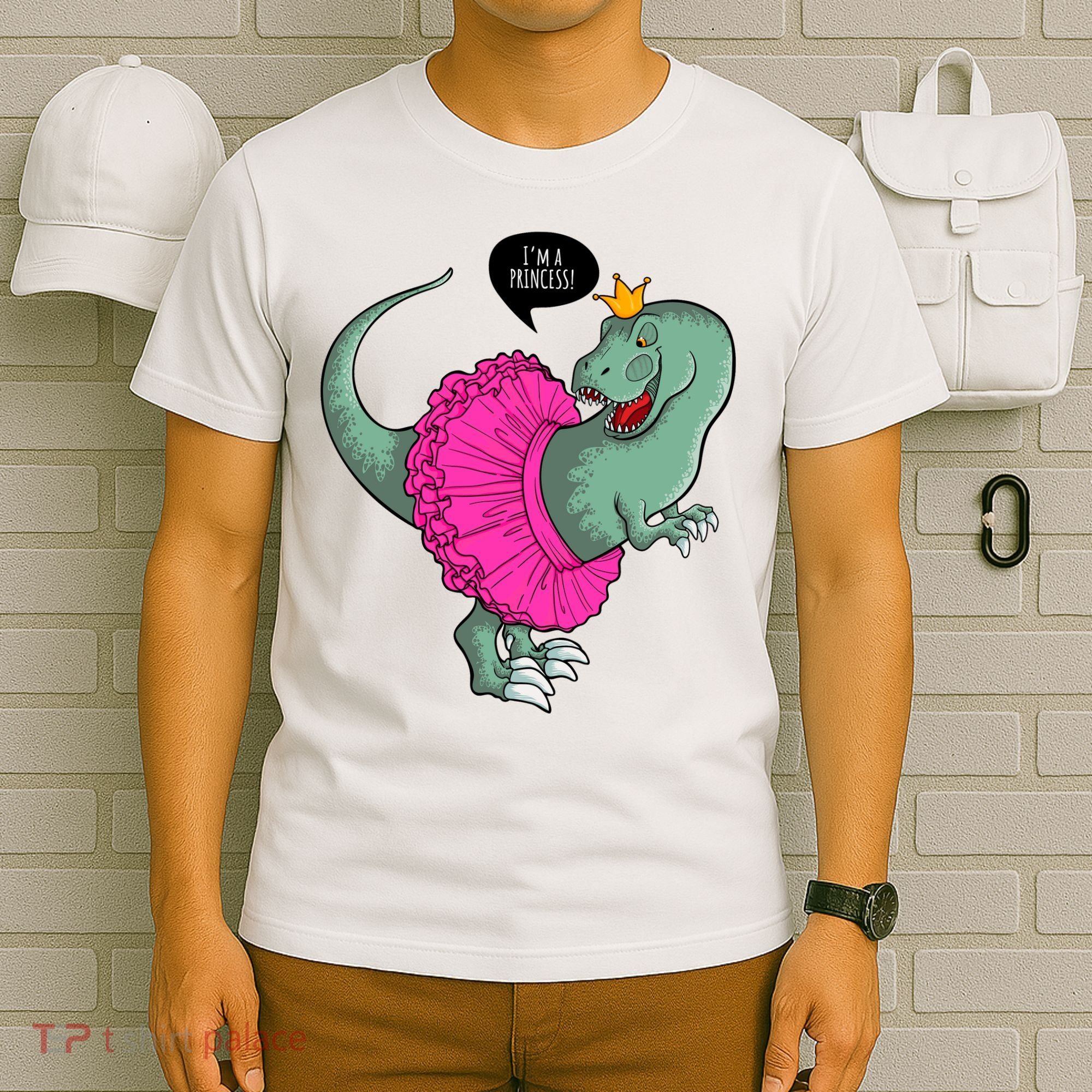 I'm A Princess, Trex In Tutu T-Shirt