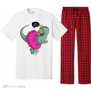 I'm A Princess, Trex In Tutu Pajama Set