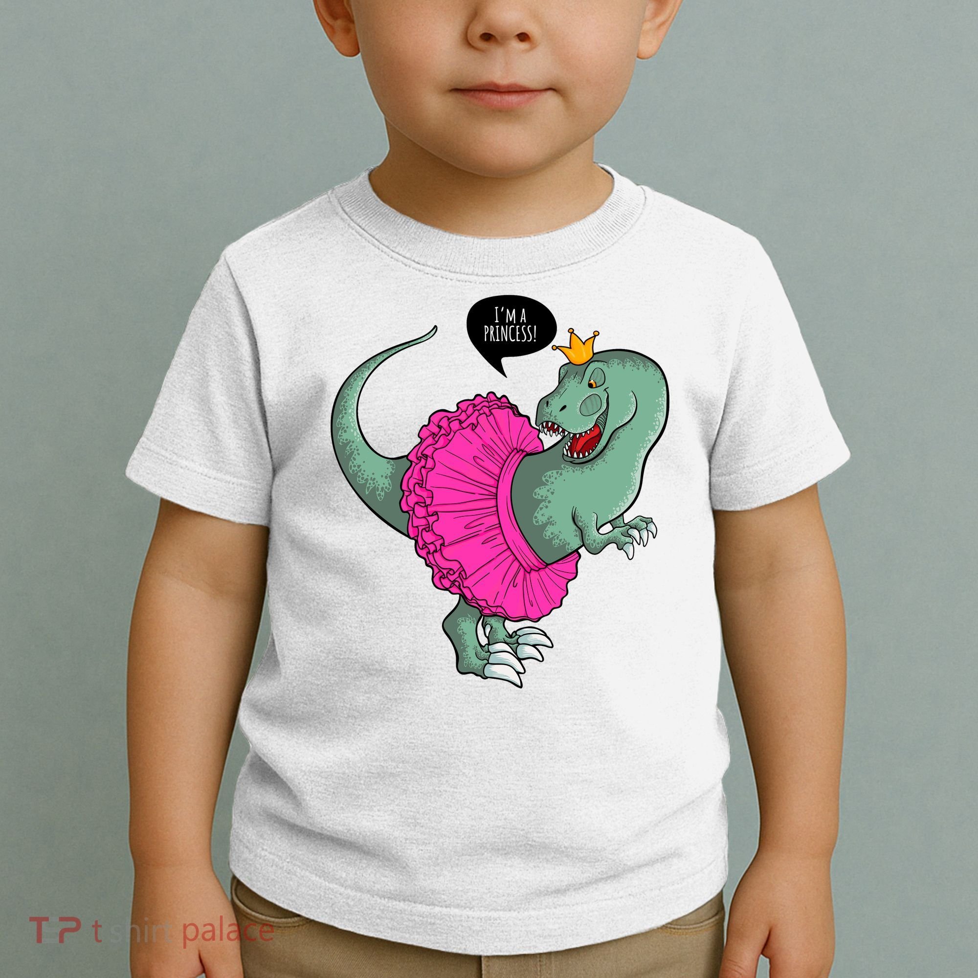 I'm A Princess, Trex In Tutu Toddler T-Shirt