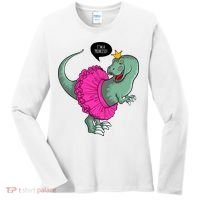 I'm A Princess, Trex In Tutu Women's Long Sleeve Shirt thumb 0