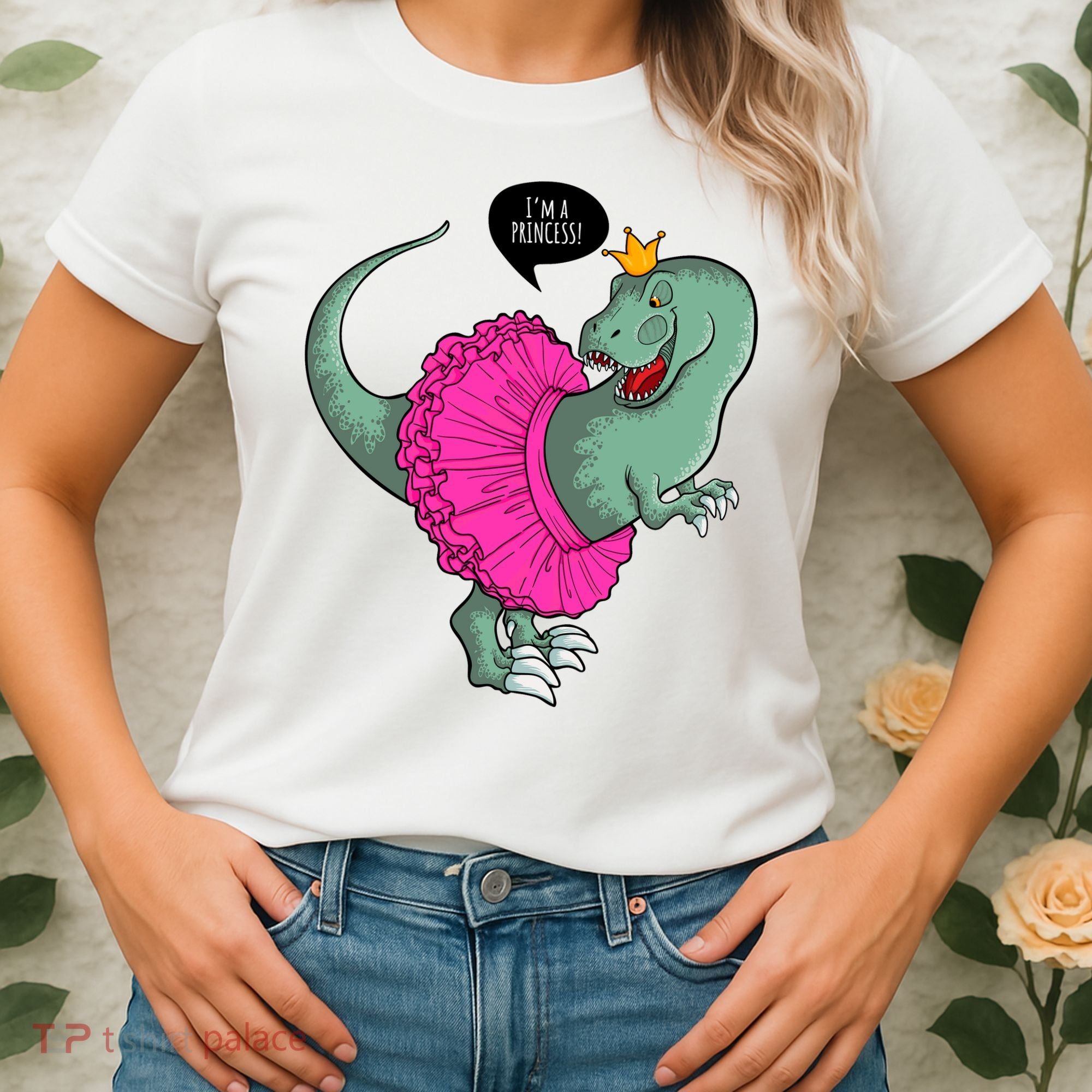 I'm A Princess, Trex In Tutu Women's T-Shirt