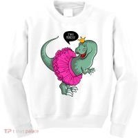I'm A Princess, Trex In Tutu Kids Sweatshirt thumb 0
