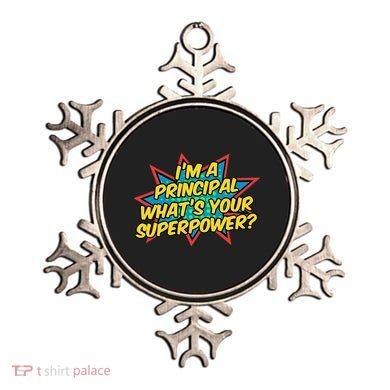 Im A Principal Whats Your Superpower Super School Principal Ornament