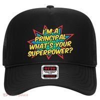 Im A Principal Whats Your Superpower Super School Principal Hat thumb 0