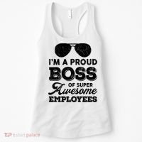 I'm A Proud Boss Of Super Awesome Employees Women's Tank Top thumb 0
