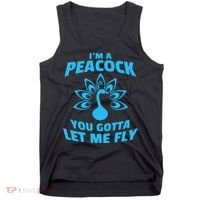 I'm A Peacock You Gotta Let Me Fly Tank Top thumb 0