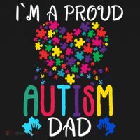 I'm A Proud Autism Dad Gift Autism Awareness Great Gift Bucket Hat thumb 4
