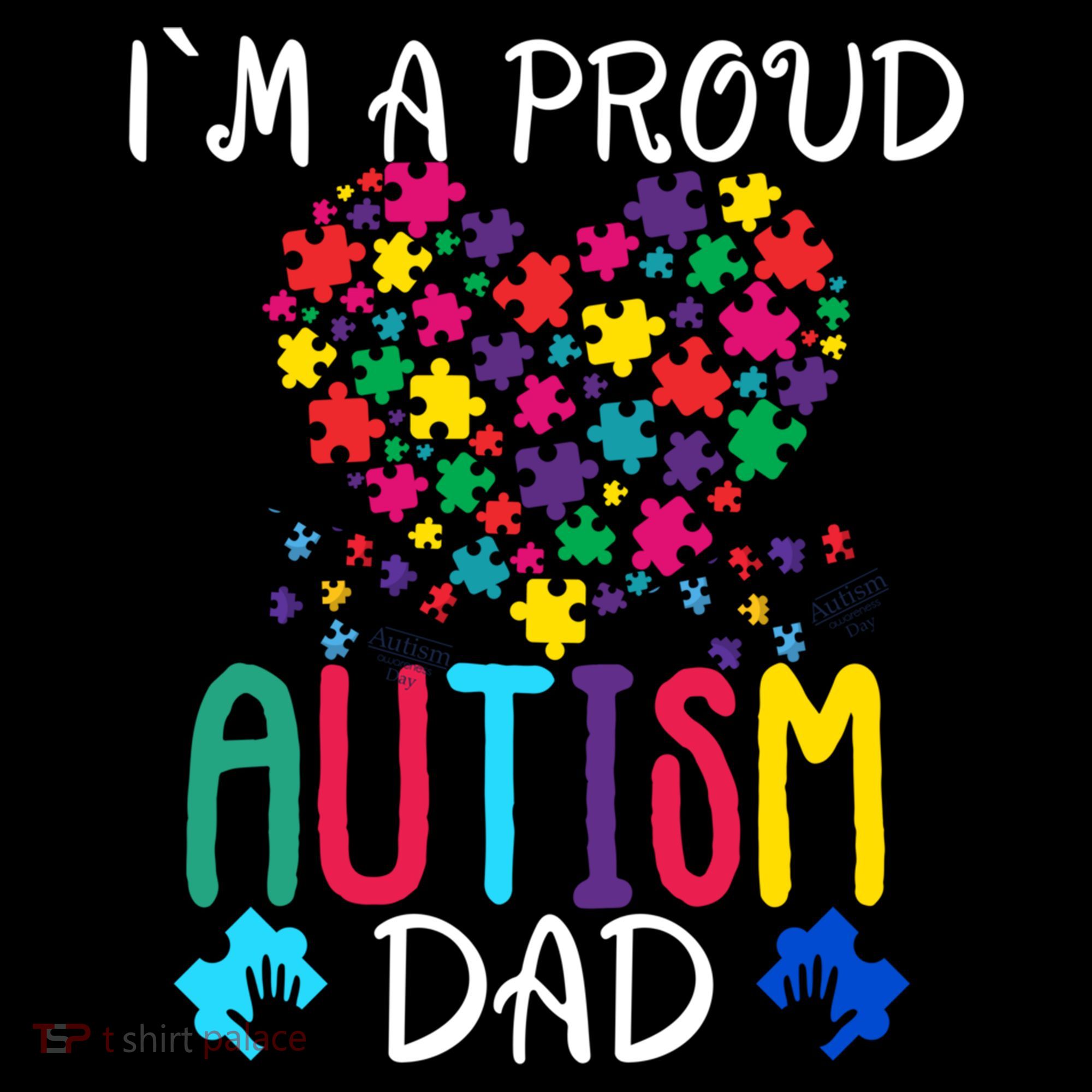I'm A Proud Autism Dad Gift Autism Awareness Great Gift Coffee Mug