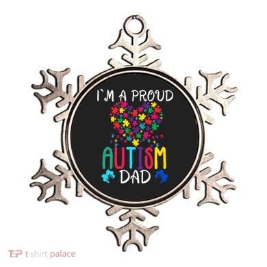 I'm A Proud Autism Dad Gift Autism Awareness Great Gift Ornament