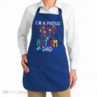 I'm A Proud Autism Dad Gift Autism Awareness Great Gift Apron thumb 2