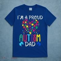 I'm A Proud Autism Dad Gift Autism Awareness Great Gift T-Shirt thumb 5