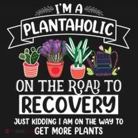 Im A Plantaholic On The Road To Recovery Gardening Coaster thumb 2