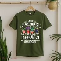 Im A Plantaholic On The Road To Recovery Gardening T-Shirt thumb 2