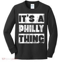 It's A Philly Thing Philadelphia Football Kids Long Sleeve Shirt thumb 0