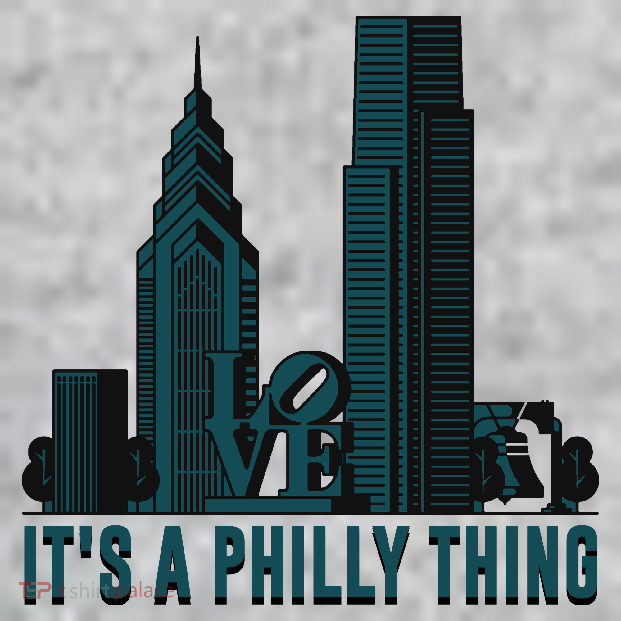 It's A Philly Thing Philadelphia City Skyline Kids Sweatshirt