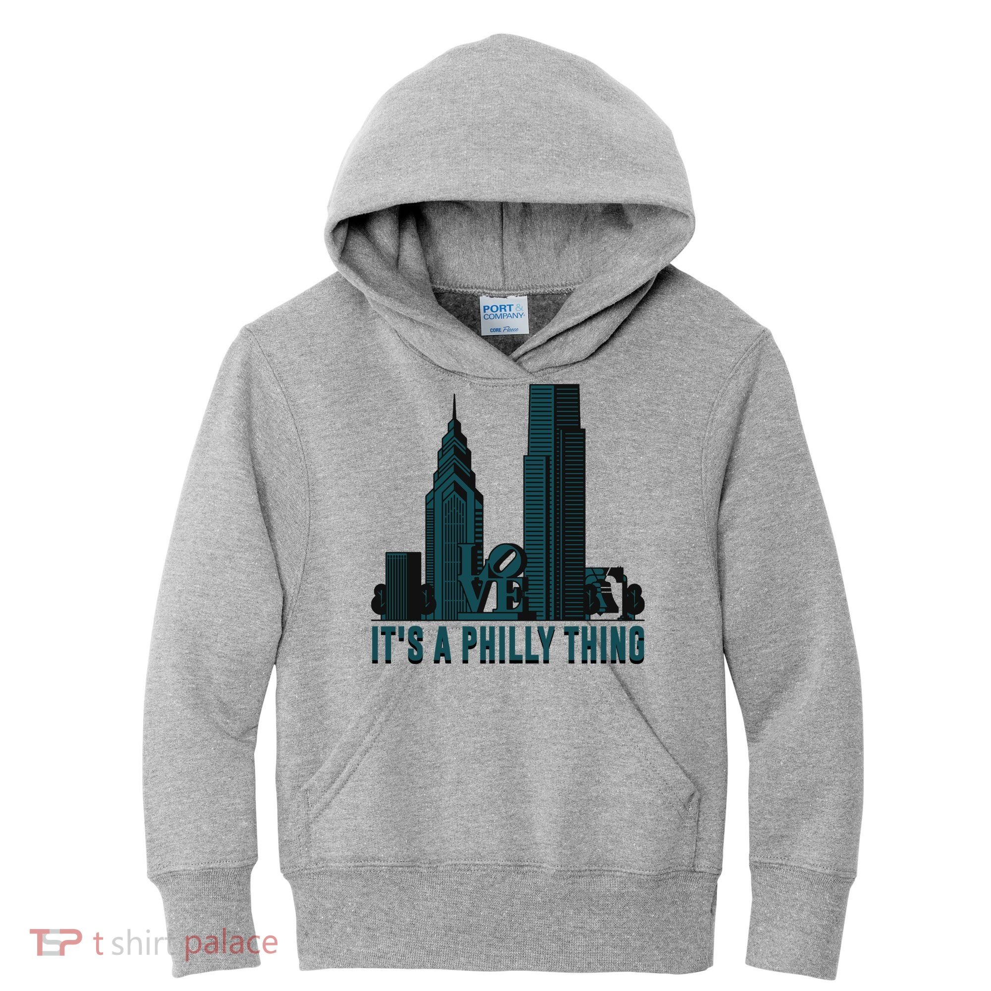 It's A Philly Thing Philadelphia City Skyline Kids Hoodie