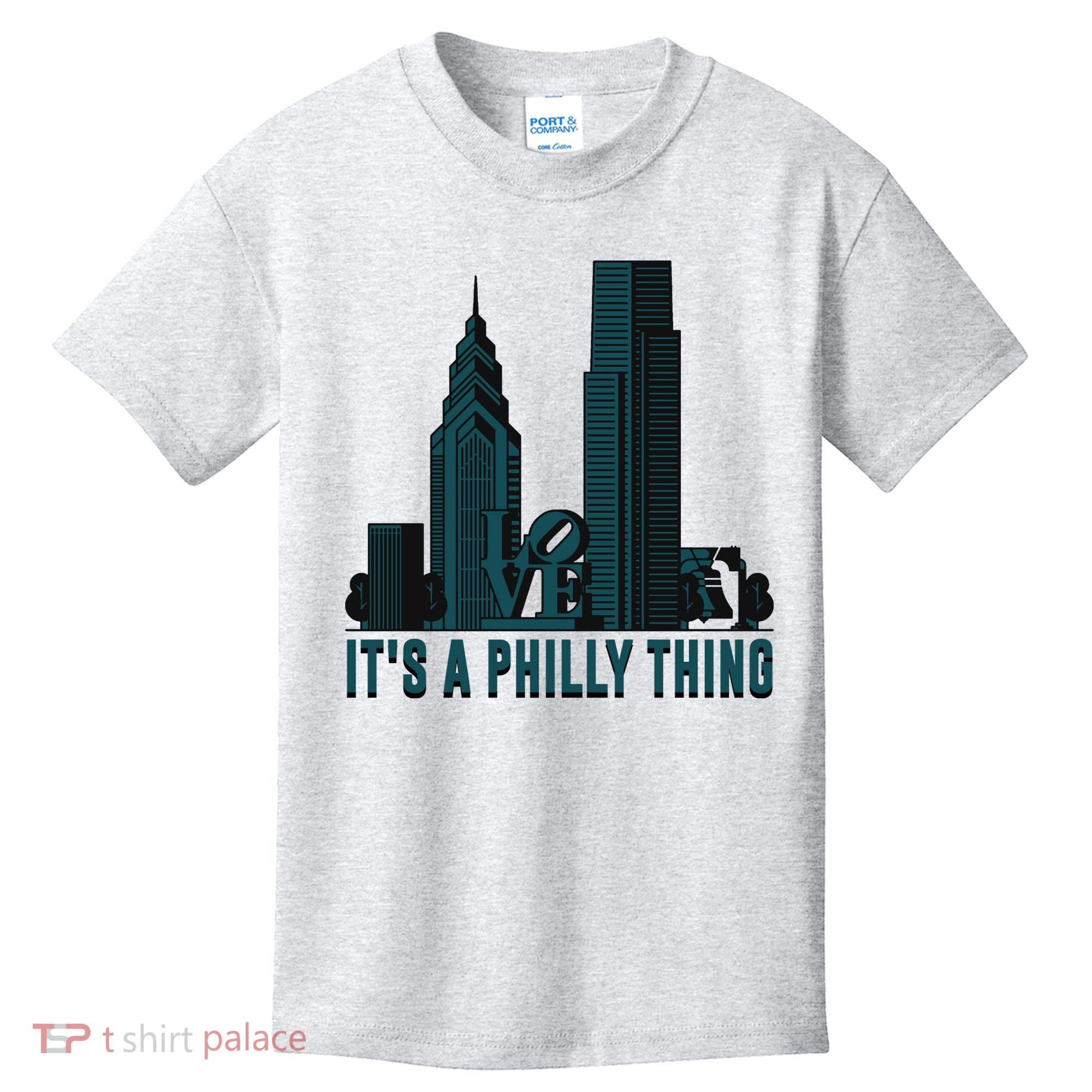 It's A Philly Thing Philadelphia City Skyline Kids T-Shirt