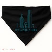 It's A Philly Thing Philadelphia City Skyline USA-Made Doggie Bandana thumb 0