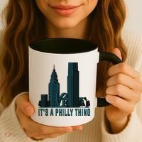It's A Philly Thing Philadelphia City Skyline Coffee Mug thumb 3