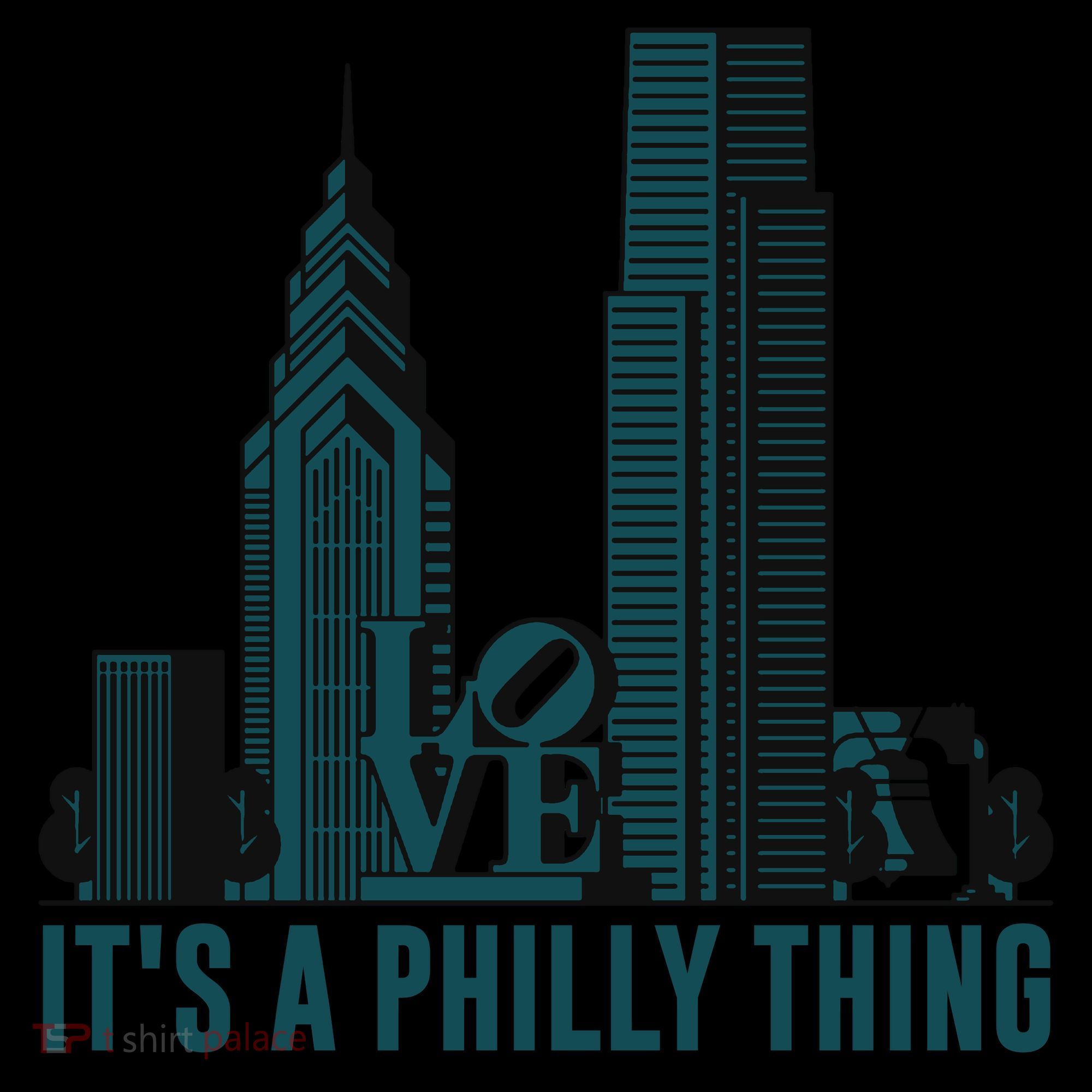 It's A Philly Thing Philadelphia City Skyline Mousepad