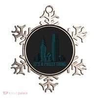 It's A Philly Thing Philadelphia City Skyline Ornament thumb 0