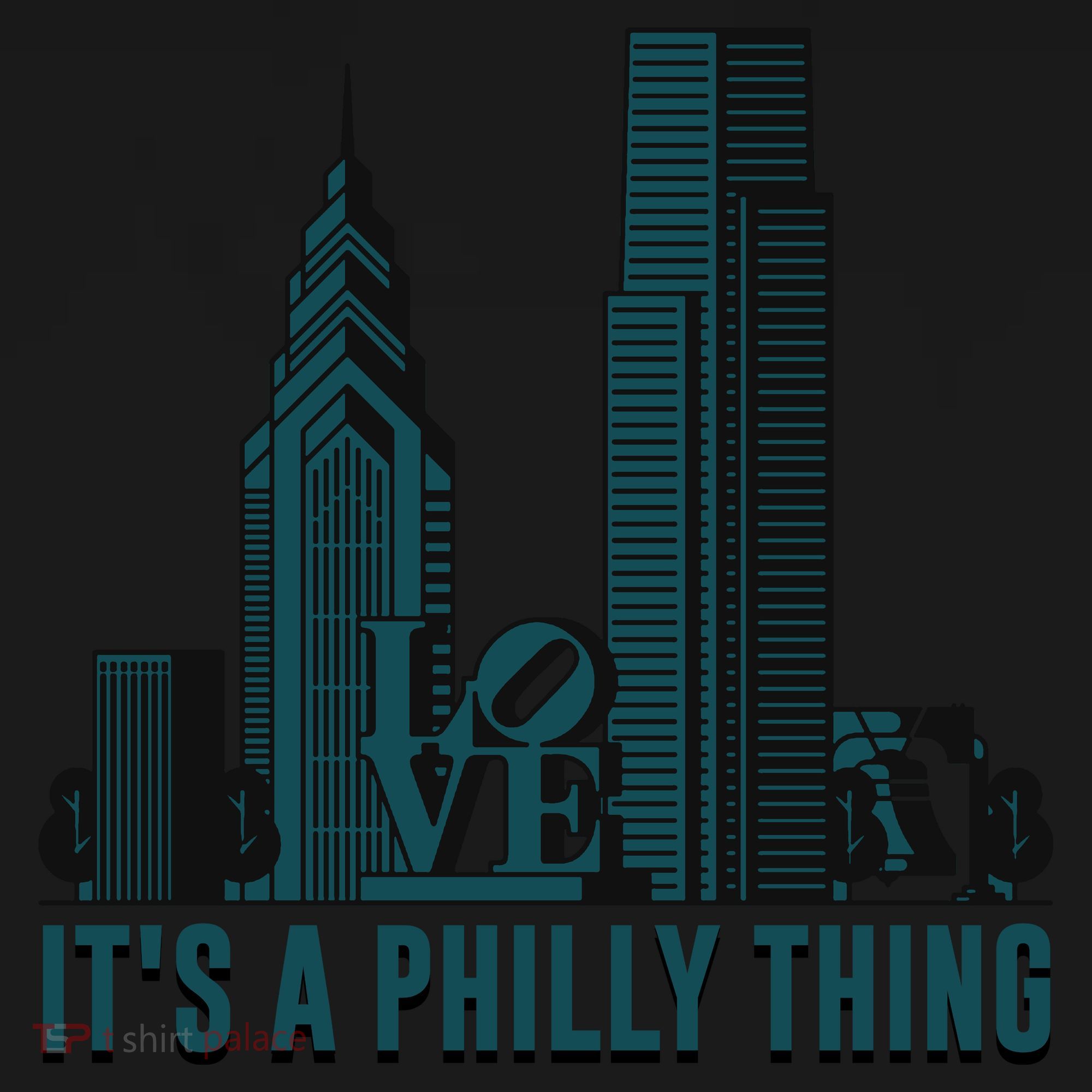 It's A Philly Thing Philadelphia City Skyline Women's Tank Top