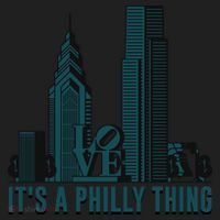 It's A Philly Thing Philadelphia City Skyline Hat thumb 2