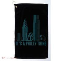 It's A Philly Thing Philadelphia City Skyline Golf Towel thumb 0
