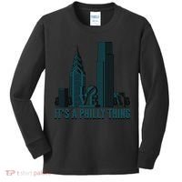 It's A Philly Thing Philadelphia City Skyline Kids Long Sleeve Shirt thumb 0