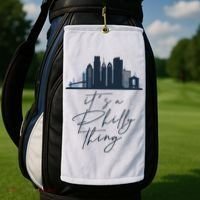 Its A Philly Thing Philadelphia City Golf Towel thumb 2