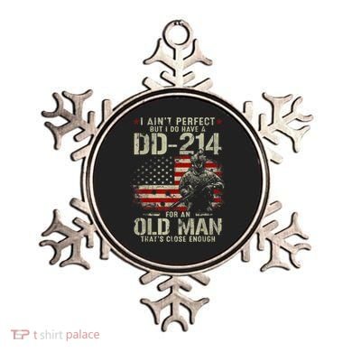 I Aint Perfect But I Do Have A DD214 For An Old Man Gift Ornament