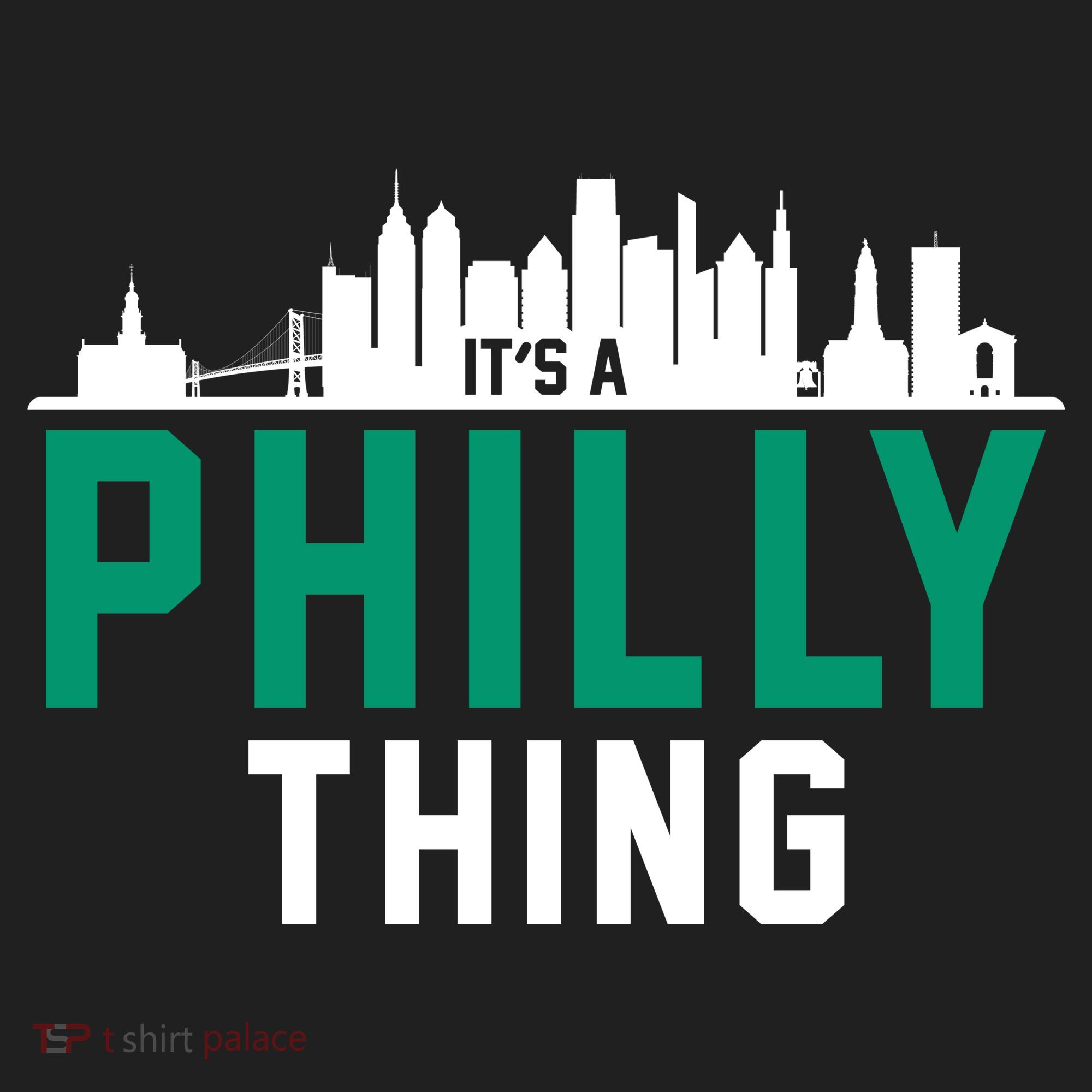 It's A Philly Thing City Skyline Pride Women's Sweatshirt