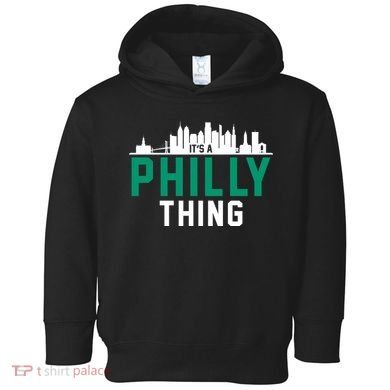 It's A Philly Thing City Skyline Pride Toddler Hoodie