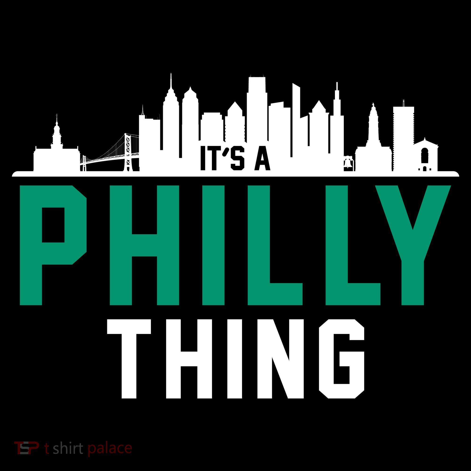 It's A Philly Thing City Skyline Pride Toddler Hoodie